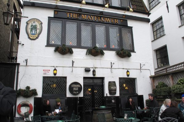 The Mayflower Pub.
